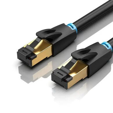 Купити Кабель Vention Cat.8 SFTP Patch Cable 2M Black (IKABH)