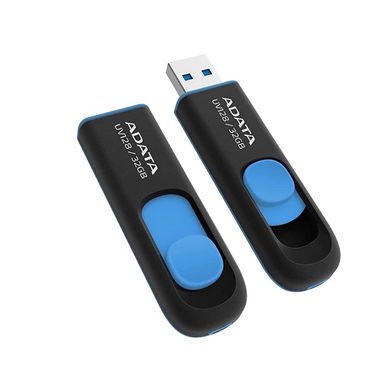 Купити Флеш-накопичувач A-DATA UV128 USB3.1 32GB Black-Blue
