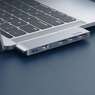Купити USB-хаб UGREEN Dual USB-C To HDMI+3*USB 3.0 A+Type C Female Converter