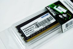 Купити Оперативна пам'ять Patriot DDR4 Signature Line 4GB 2400 MHz CL17 512X8 DIMM Black