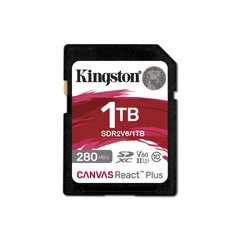 Купити Карта пам'яті Kingston SDXC Canvas React Plus 1TB Class 10 (UHS-II U3) V60 W-150MB/s R-280MB/s