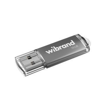 Купити Флеш-накопичувач Flash Wibrand USB 2.0 Cougar 16Gb Silver