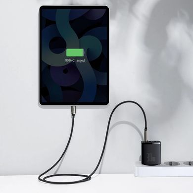 Купити Мережевий зарядний пристрій Baseus Compact Quick Charger 2U+C 30W EU Black