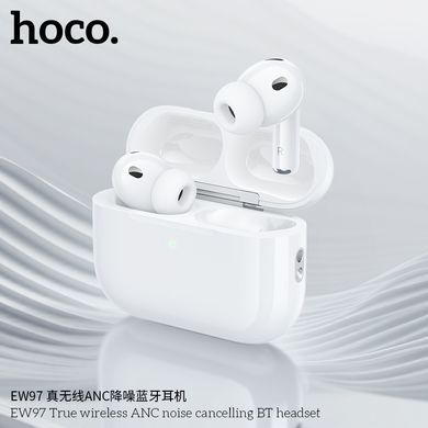 Купити Бездротові навушники TWS HOCO EW97 True wireless ANC noise reduction BT headset White