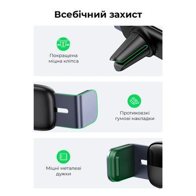 Купити Автотримач для телефона UGREEN LP120 Air Vent Phone Holder