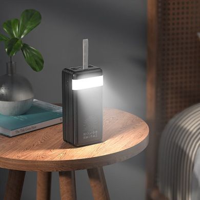 Купити Зовнішній акумулятор HOCO J86B Electric 22.5W fully compatible power bank(60000mAh) Black