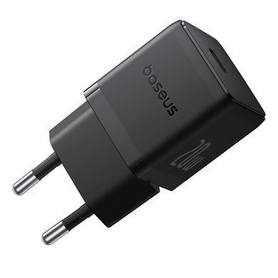 Купити Сетевой зарядное устройство Baseus Palm Fast Charger 1C 20W EU Cluster Black