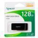 Флеш-накопитель Apacer USB 3.0 AH350 128Gb black