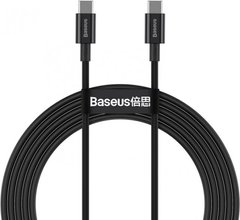 Купити Кабель Baseus Superior Series Fast Charging Data Cable Type-C to Type-C 100W 1m Black