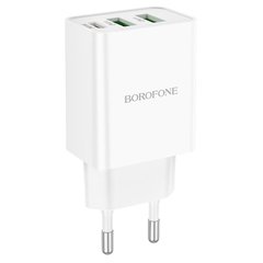 Купити Сетевое зарядное устройство Borofone BA70A White