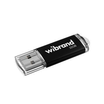Купити Флеш-накопичувач Flash Wibrand USB 2.0 Cougar 32Gb Black