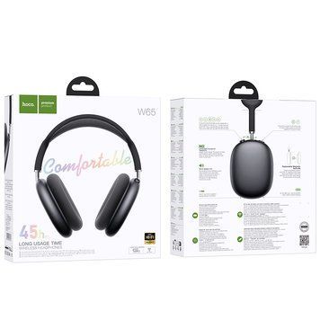 Купити Бездротові накладні навушники HOCO W65 Happy BT headphones Deep Space