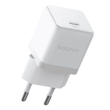 Купити Мережевий зарядний пристрій Baseus Palm Fast Charger 1C 20W EU Moon White