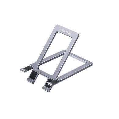 Купити Тримач для телефона Vention Portable Cell Phone Stand Holder for Desk Aluminum Alloy Type Gray (KCZH0)