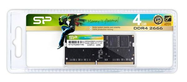 Купити Оперативная память SiliconPower DDR4 4GB 2666 MHz CL19 SODIMM