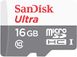 Карта памяти SanDisk microSDHC Ultra 16GB Class 10 UHS-I R-80MB/s