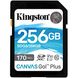 Карта памяти Kingston Kingston Canvas Go Plus 256Gb class 10 V30 (R170MB/s, W90MB/s) 256GB Class 10 UHS-I (U3) V30 W-90MB/s R-170MB/s