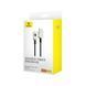 Кабель Baseus Unbreakable Series Fast Charging Data Cable USB to iP 2.4A 2m Stellar White
