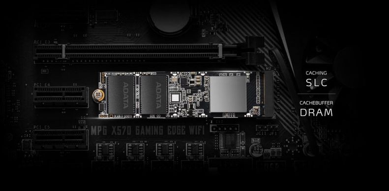 Купити Накопитель SSD A-DATA XPG SX8100 256GB M.2 2280 PCI Express 3.0 x4 3D TLC NAND