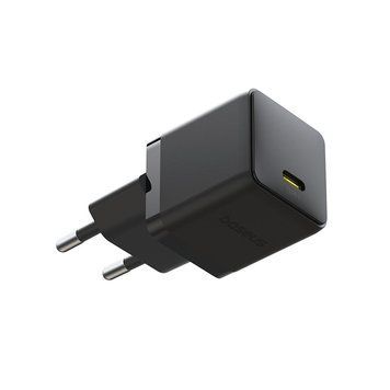 Купити Мережевий зарядний пристрій Baseus Palm Fast Charger 1C 30W EU Cluster Black