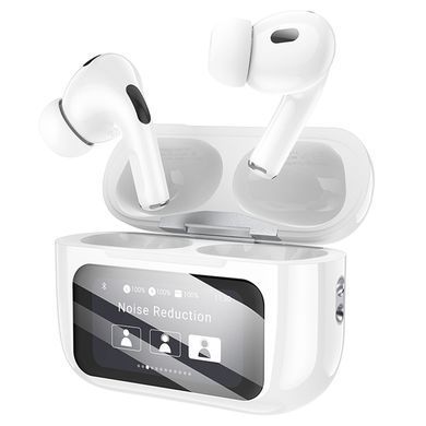Купити Наушники BOROFONE BW76 Brocade true wireless ANC шумоподавление сенсорный экран BT гарнитура Champagne White
