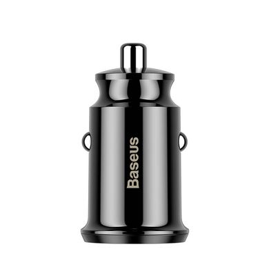 Купити Автомобільний зарядний пристрій Baseus Grain Car Charger USB-A Black