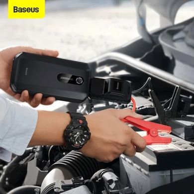 Купити Автомобильное пуско-зарядное устройство Baseus Black