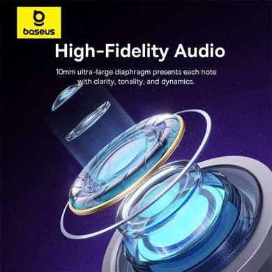 Купити Навушники дротові Baseus Encok HZ11 (3.5mm) Moon White