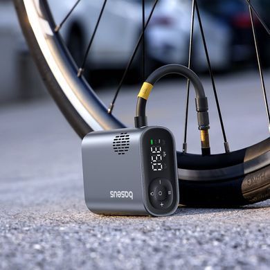 Купити Автомобильный насос Baseus PrimeTrip Series Portable Bike Pump Cosmic Black