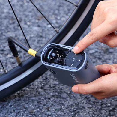 Купити Автомобильный насос Baseus PrimeTrip Series Portable Bike Pump Cosmic Black