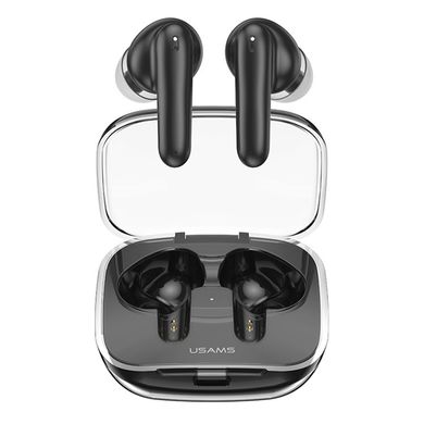 Купити Навушники Usams US-BE16 Transparent TWS Earbuds -- BE Series BT5.3 Bluetooth 5.3 Black
