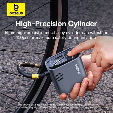 Купити Автомобильный насос Baseus PrimeTrip Series Portable Bike Pump Cosmic Black