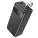 Зовнішній акумулятор HOCO J86B Electric 22.5W fully compatible power bank(60000mAh) Black