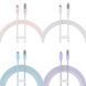 Кабель Baseus Explorer Series Fast Charging Cable with Smart Temperature Control Type-C to Type-C 100W 2m Galaxy Blue