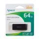 Флеш-накопитель Apacer USB 3.0 AH350 64Gb black
