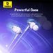 Навушники дротові Baseus Encok HZ11 (3.5mm) Moon White