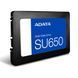 Накопитель SSD A-DATA Ultimate SU650 480GB 2.5" SATA III (6Gb/s) 3D TLC NAND