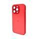 Стеклянный чехол Apple iPhone 14 Pro Coke Red