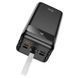 Зовнішній акумулятор HOCO J86B Electric 22.5W fully compatible power bank(60000mAh) Black