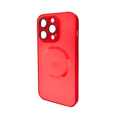 Купити Скляний чохол з MagSafe AG Glass Apple iPhone 15 Pro Cola Red