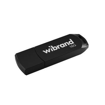 Купити Флеш-накопичувач Wibrand Mink USB2.0 16GB Black