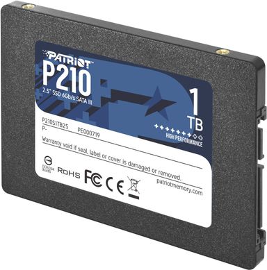 Купити Накопитель SSD Patriot P210 1024GB 2.5" SATA III (6Gb/s) 3D TLC NAND