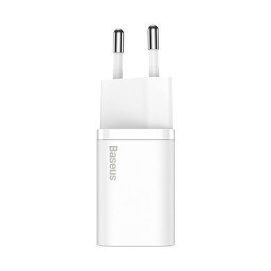 Купити Сетевой зарядное устройство Baseus Super Si quick charger IC 30W EU White