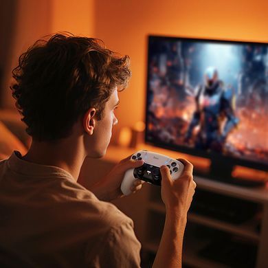 Купити Геймпад бездротовий HOCO GA32 Dragon PS5 wireless gamepad White