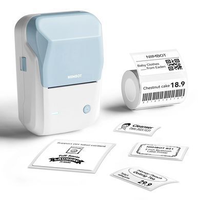 Купити Термопринтер для печати наклеек NIIMBOT B1 Blue