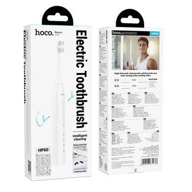 Купити Електрична зубна щітка HOCO HP60 Wave electric toothbrush White