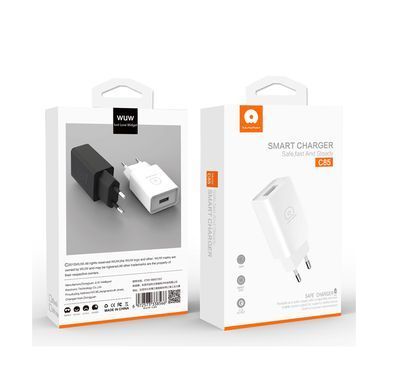 Купити Зарядное устройство WUW-C85 USB 2.0A white