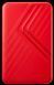 Зовнішній жорсткий диск PHD External 2.5'' Apacer USB 3.2 Gen. 1 AC236 1Tb Red (color box)
