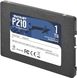 Накопичувач SSD Patriot P210 1024GB 2.5" SATA III (6Gb/s) 3D TLC NAND