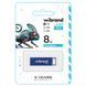 Флеш-накопитель Wibrand USB 2.0 Chameleon 8Gb Blue